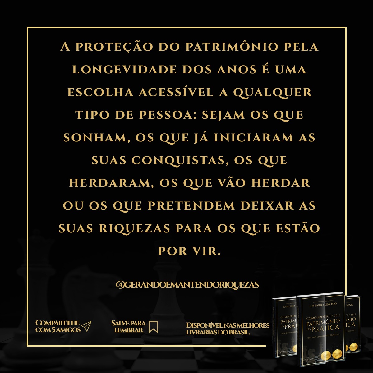 O que voce? tem ja? e? seu patrimo?nio