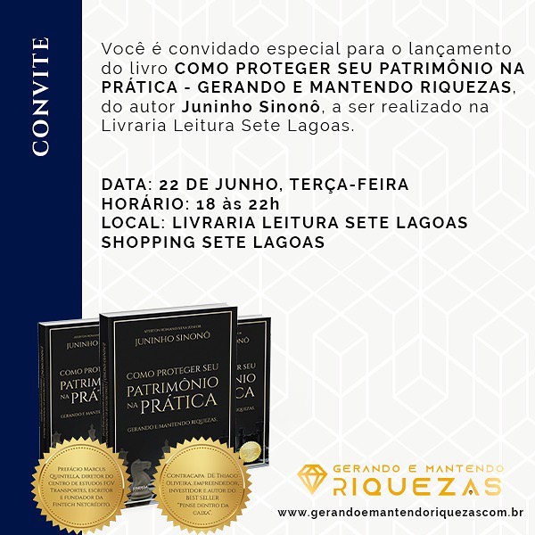 Lançamento do livro